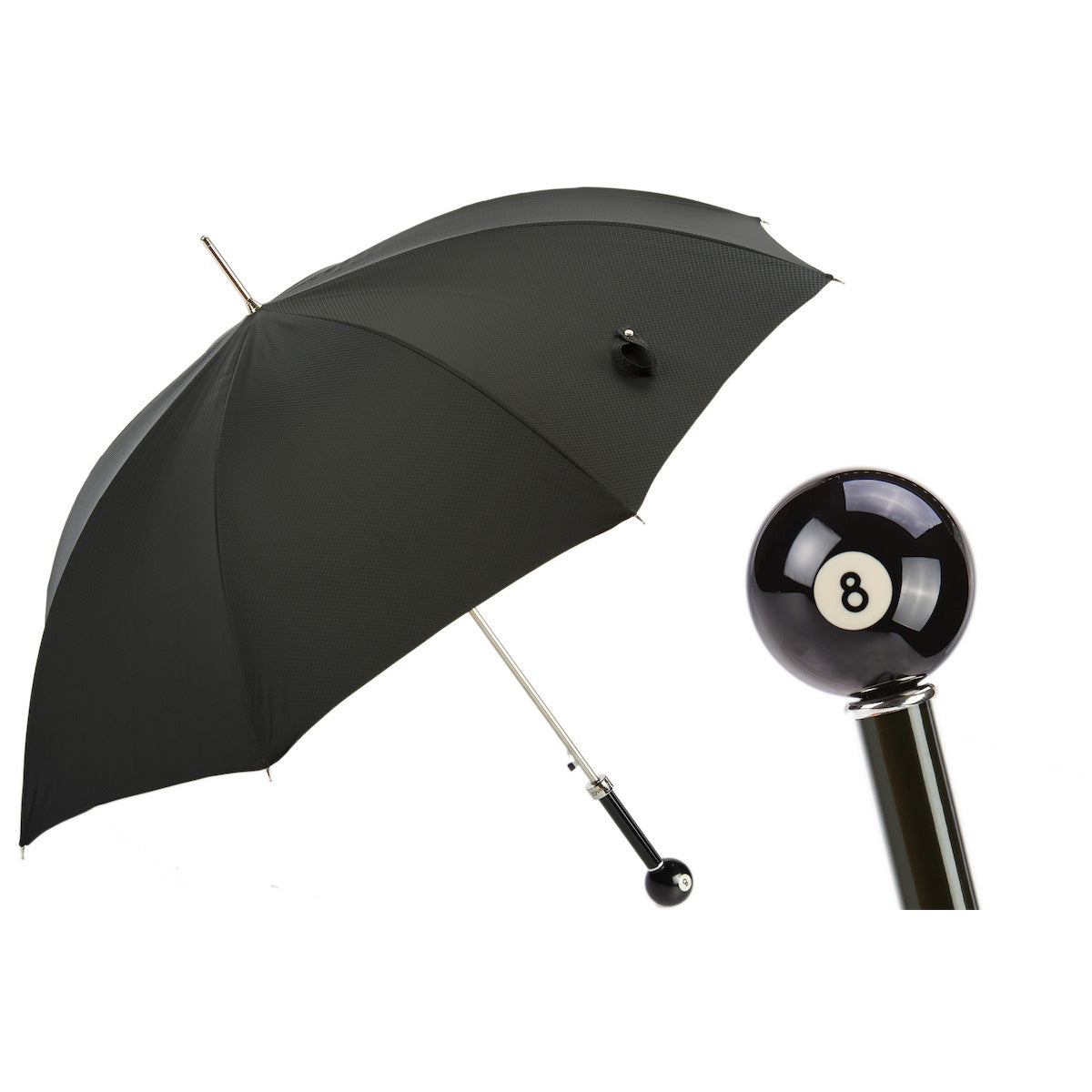 BILLIARD POOL 8-BALL UMBRELLA | Pasotti – Style and Game, Handmade in Italy